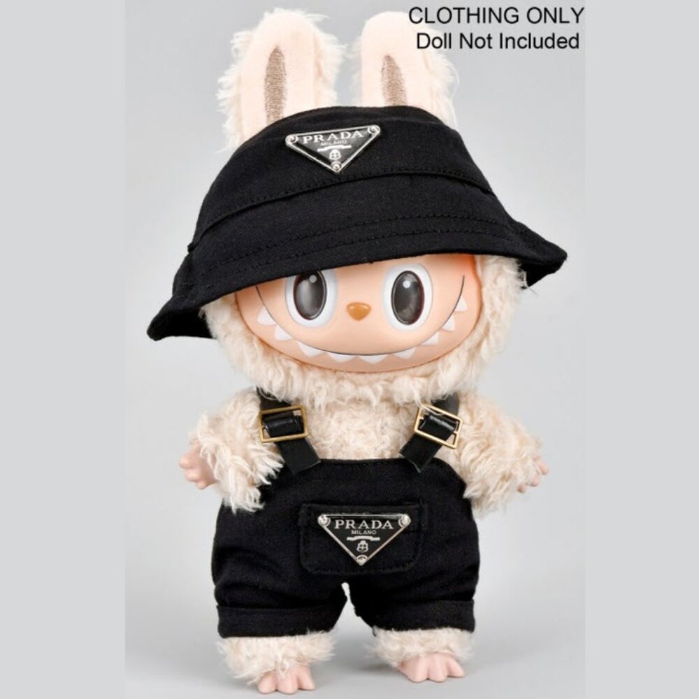 BLACK LABUBU OUTFIT~!